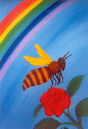 Радуга и пчела (II вариант)